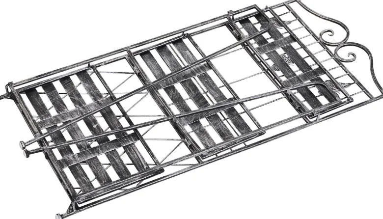 Outsunny Pflanzregal Silbergrau Metall B/H/L: ca. 25x96x44 cm