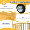 Outsunny Sandkasten natur B/H/L: ca. 129x133x137,5 cm