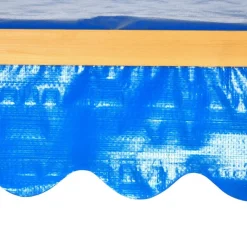 Outsunny Sandkasten natur B/H/L: ca. 129x133x137,5 cm