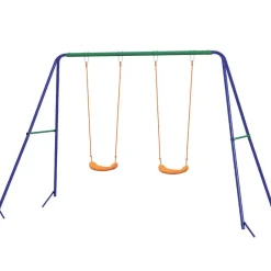 Outsunny Schaukel orange B/H/L: ca. 160x269x180 cm