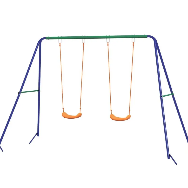 Outsunny Schaukel orange B/H/L: ca. 160x269x180 cm