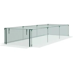 Outsunny Tier-Zubehör grün Kunststoff B/H/L: ca. 373x125x62,5 cm