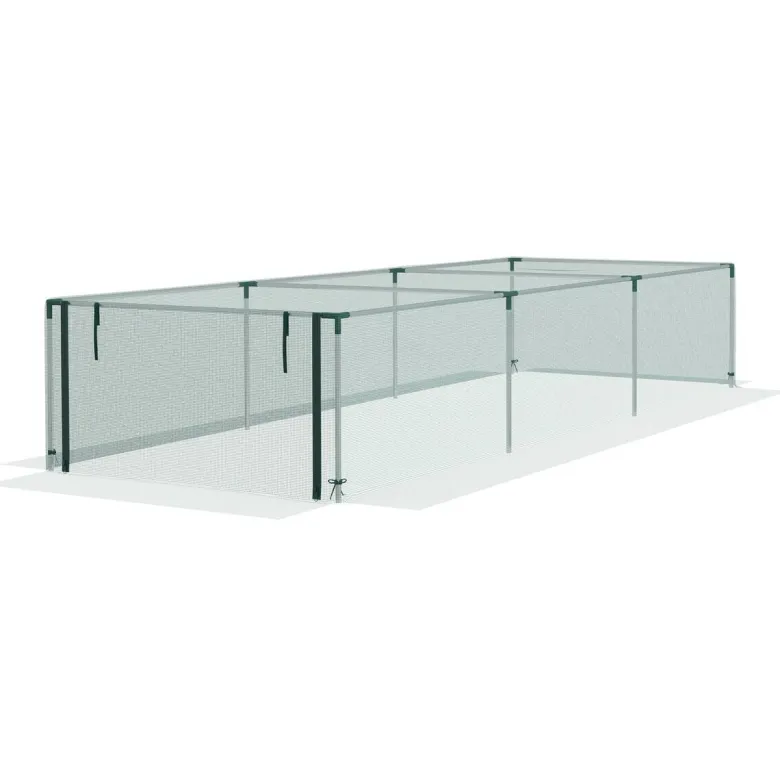 Outsunny Tier-Zubehör grün Kunststoff B/H/L: ca. 373x125x62,5 cm