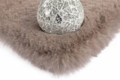 Padiro Hochflorteppich Rabbit Light 525 taupe D: ca. 160 cm