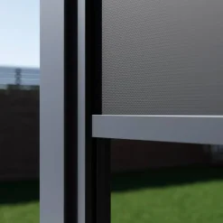 Paragon Outdoor Seitenteil für Pergola Grand Tuscan grau Kunststoff B/H: ca. 340x237 cm