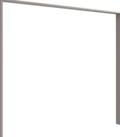 Passepartoutrahmen Tilburg Sahara grau B/H/T: ca. 225x213x12 cm