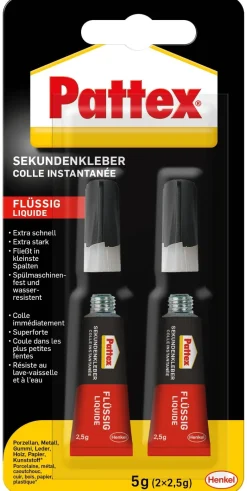 Pattex Sekundenkleber ca. 5 g 2 tlg.