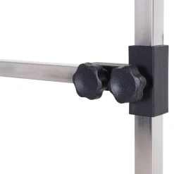 PawHut Hundetrimmtisch schwarz Gummi B/H/L: ca. 60x170x107 cm