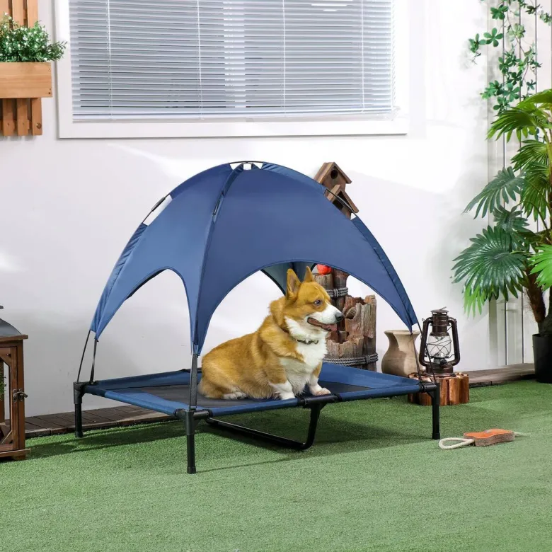 PawHut Hunde-Zubehör schwarz Polyester B/H/L: ca. 76x92x90 cm