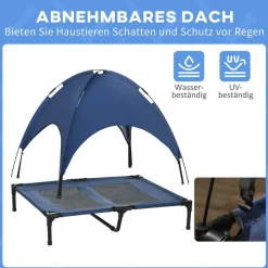 PawHut Hunde-Zubehör schwarz Polyester B/H/L: ca. 76x92x90 cm