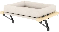 PawHut Katzenbett cremeweiß Polyester B/H/L: ca. 36x24x50 cm