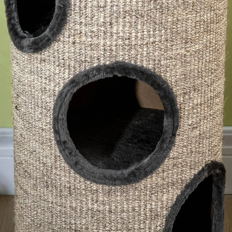PawHut Tier-Zubehör grau Polypropylen B/H/L: ca. 38x38x70 cm