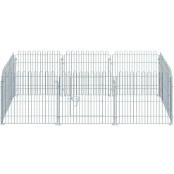 PawHut Tier-Zubehör silber Polypropylen H/L: ca. 63x60 cm