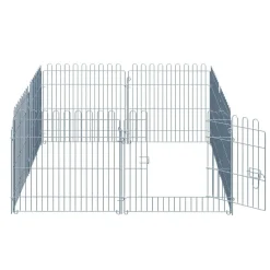 PawHut Tier-Zubehör silber Polypropylen H/L: ca. 63x60 cm