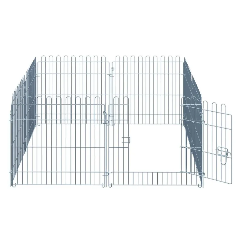 PawHut Tier-Zubehör silber Polypropylen H/L: ca. 63x60 cm
