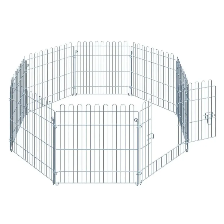 PawHut Tier-Zubehör silber Polypropylen H/L: ca. 63x60 cm
