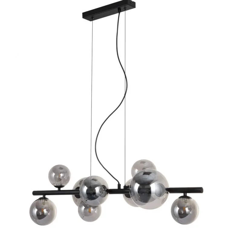 Pendelleuchte Alexandra schwarz Metall B/H/T: ca. 86x120x31,5 cm G9 9 Brennstellen