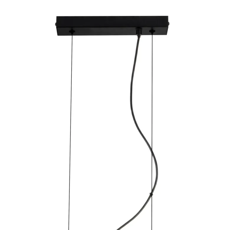 Pendelleuchte Alexandra schwarz Metall B/H/T: ca. 86x120x31,5 cm G9 9 Brennstellen