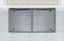 Pergola anthrazit Aluminium B/H/L: ca. 296x247x583 cm