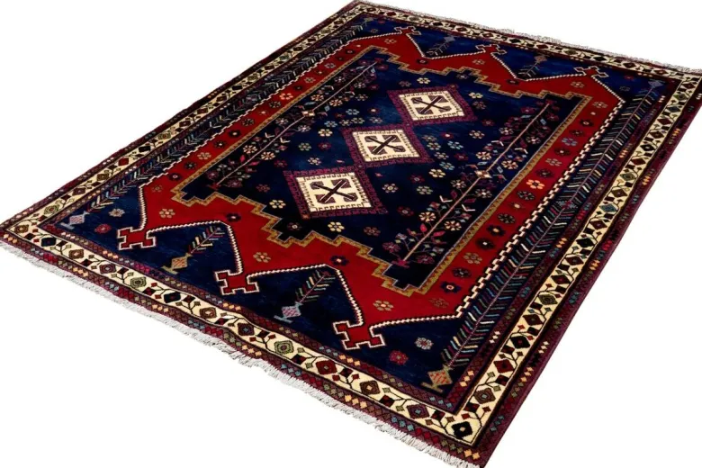 PersaTepp Teppich Afshar beige B/H/L: ca. 165x1x210 cm