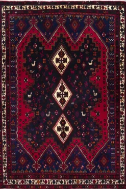 PersaTepp Teppich Afshar beige B/H/L: ca. 160x1x230 cm