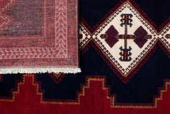 PersaTepp Teppich Afshar blau B/H/L: ca. 159x1x233 cm