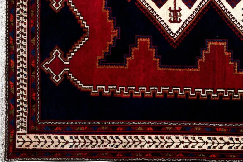 PersaTepp Teppich Afshar blau B/H/L: ca. 159x1x233 cm