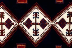 PersaTepp Teppich Afshar blau B/H/L: ca. 159x1x233 cm
