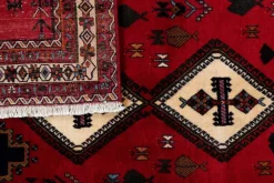 PersaTepp Teppich Afshar rot B/H/L: ca. 163x1x234 cm