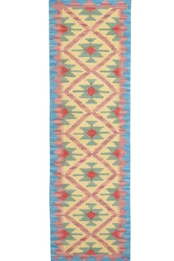PersaTepp Teppich Kelim Gashgai blau B/H/L: ca. 60x1x198 cm
