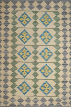 PersaTepp Teppich Kelim Gashgai blau B/H/L: ca. 117x1x172 cm