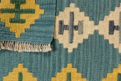 PersaTepp Teppich Kelim Gashgai blau B/H/L: ca. 63x1x88 cm