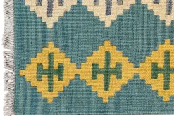PersaTepp Teppich Kelim Gashgai blau B/H/L: ca. 63x1x88 cm