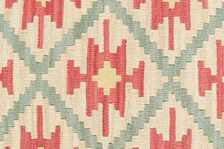 PersaTepp Teppich Kelim Gashgai grün B/H/L: ca. 63x1x201 cm