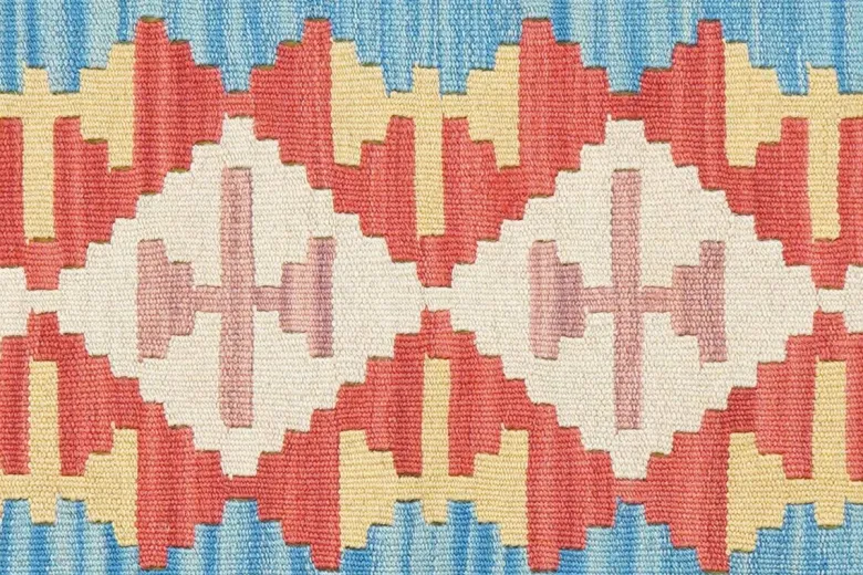 PersaTepp Teppich Kelim Gashgai bunt B/H/L: ca. 59x1x189 cm
