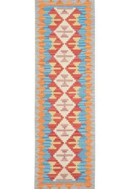 PersaTepp Teppich Kelim Gashgai bunt B/H/L: ca. 59x1x189 cm