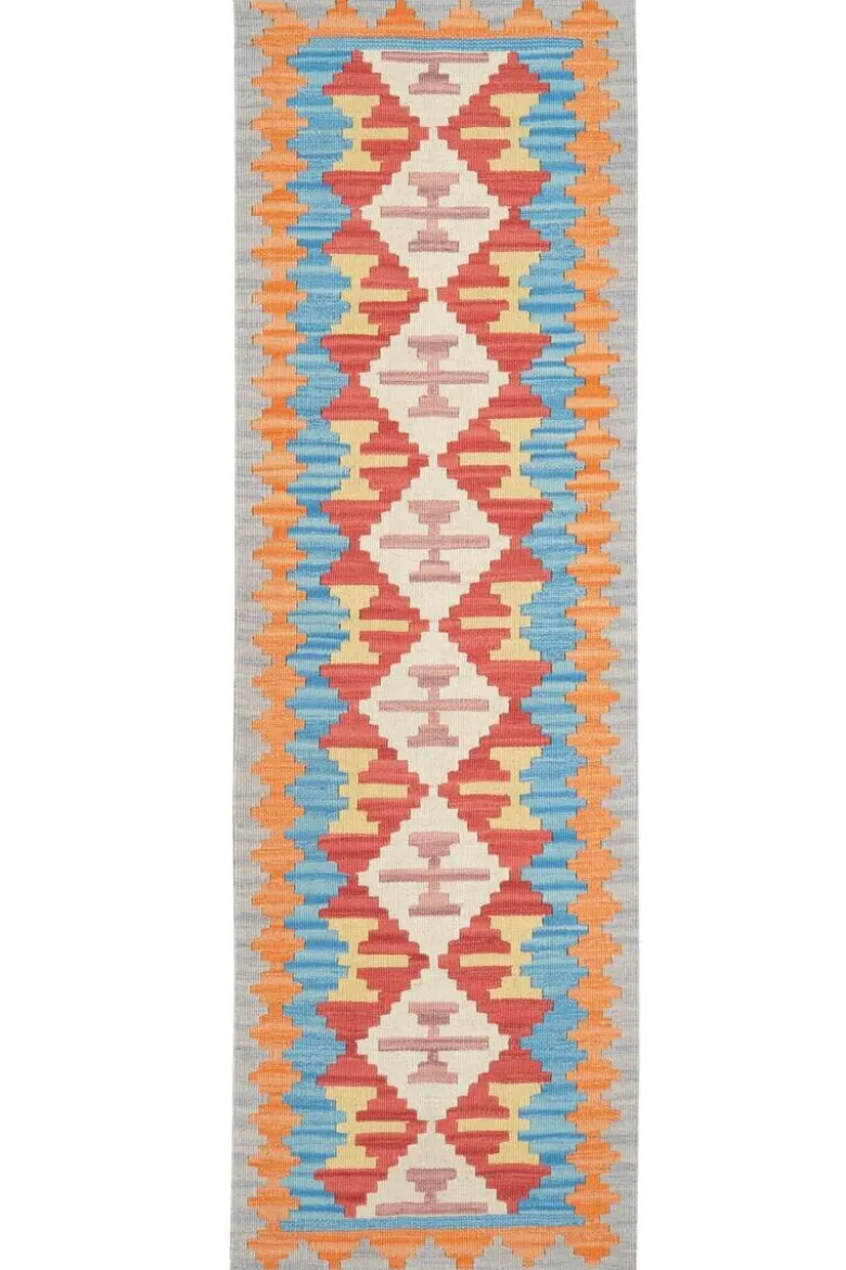 PersaTepp Teppich Kelim Gashgai bunt B/H/L: ca. 59x1x189 cm