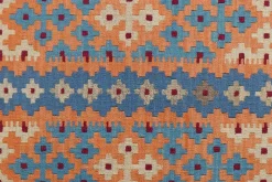 PersaTepp Teppich Kelim Gashgai blau B/H/L: ca. 84x1x134 cm