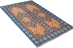 PersaTepp Teppich Kelim Gashgai blau B/H/L: ca. 84x1x134 cm