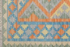 PersaTepp Teppich Kelim Gashgai blau B/H/L: ca. 107x1x141 cm