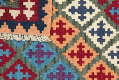 PersaTepp Teppich Kelim Gashgai grün B/H/L: ca. 104x1x150 cm