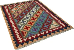 PersaTepp Teppich Kelim Gashgai grün B/H/L: ca. 104x1x150 cm