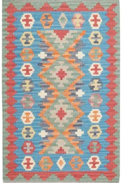 PersaTepp Teppich Kelim Gashgai bunt B/H/L: ca. 78x1x121 cm