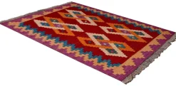 PersaTepp Teppich Kelim Gashgai bunt B/H/L: ca. 63x1x89 cm