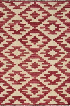 PersaTepp Teppich Kelim Gashgai rot B/H/L: ca. 62x1x88 cm