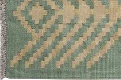 PersaTepp Teppich Kelim Gashgai grün B/H/L: ca. 57x1x190 cm
