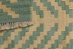PersaTepp Teppich Kelim Gashgai grün B/H/L: ca. 57x1x190 cm