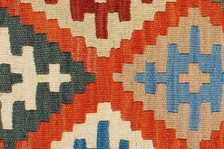 PersaTepp Teppich Kelim Gashgai grün B/H/L: ca. 82x1x122 cm