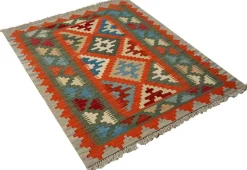 PersaTepp Teppich Kelim Gashgai grün B/H/L: ca. 82x1x122 cm