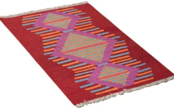 PersaTepp Teppich Kelim Gashgai bunt B/H/L: ca. 59x1x94 cm